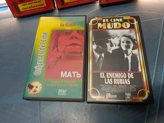 Lote 6 VHS - Classici, cinema muto
