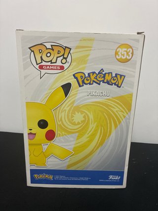 Funko Pop Pikachu Pokémon 353 Plateado
