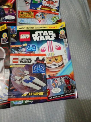 Lote 4 Revistas LEGO Star Wars