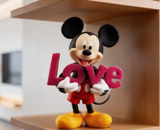 Mickey Mouse Love  Figura Disney 20 cm