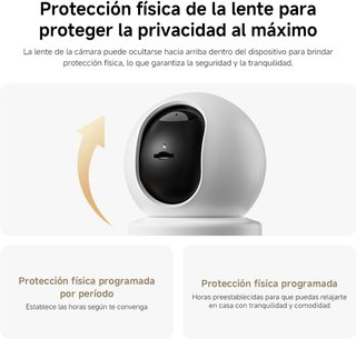 Xiaomi C302 cámara 3MP 2K giro 360° privacidad