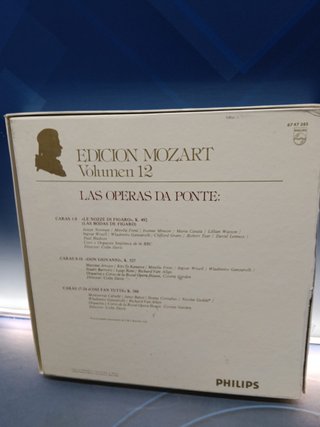 Box, Lp, vinilos, EDICION MOZART - LAS OPERAS DA PONTE (CAJA 12 LPS + LIBRETO PHILIPS ESPAÑA)