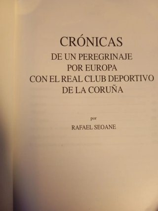 Libro sobre el Deportivo por Europa