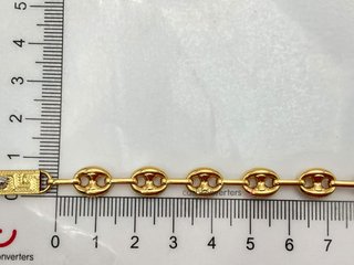 cadena oro 18k 29cm