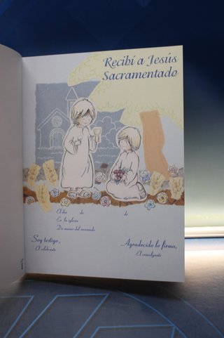 Libro de Comunión, álbum. Estampa.