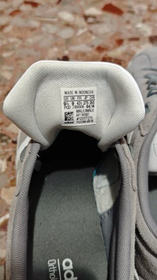 Adidas VL Court 2.0 Grigie Tg 43.5