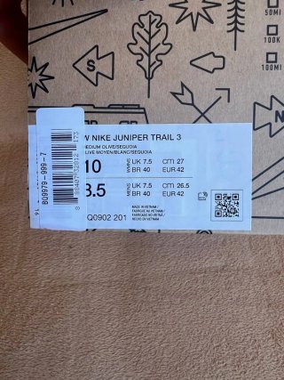 Zapatillas Nike Juniper Trail 3 ( 42 )