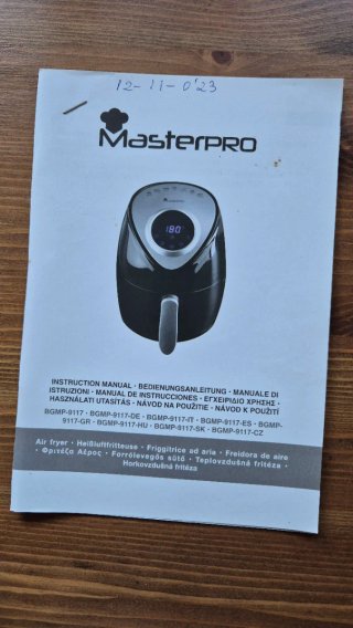 Freidora de aire (Air fryer)