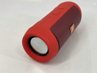 altavoz portatil bluetooth f red
