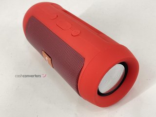 altavoz portatil bluetooth f red