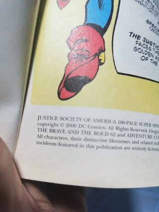 Comics. Justice Society Of America 100-Page Super Spectacular replica de la edicion de 1975 .