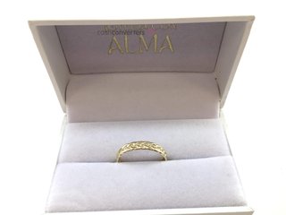 anillo oro 18k