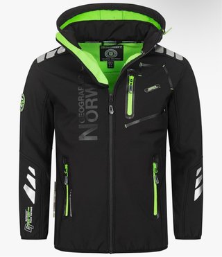 Chaqueta Geographical Norway Negra y Verde