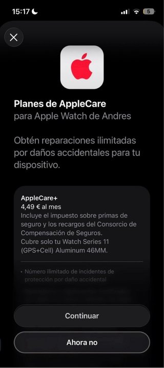 APPLE WATCH SERIES 11 GPS + CELULAR 46 mm