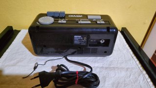 Irradio RCL-68A Radio Fm-Sveglia-Cassette Vintage