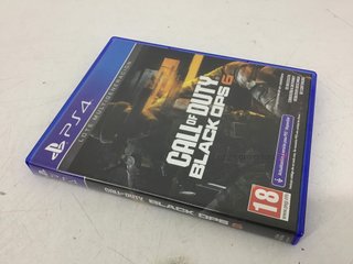 call of duty black ops 6 ps4