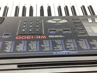 teclado electronico casio wk-1300