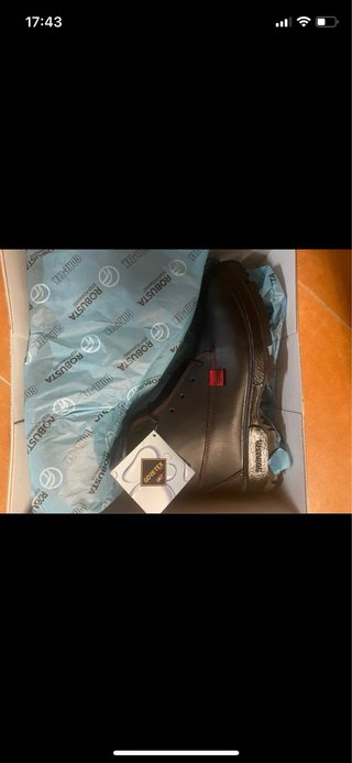 Botas Robusta Gore-Tex Negras