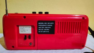 Maxell GE-2070 Radio Portatile Vintage