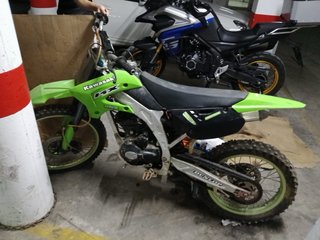 Kawasaki Motocross Enduro Moto