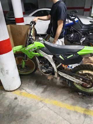 Kawasaki Motocross Enduro Moto