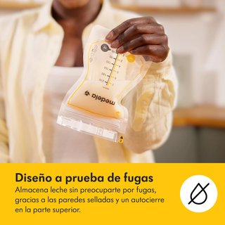 Medela bolsas leche materna seguras