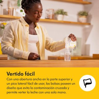 Medela bolsas leche materna seguras