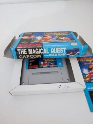 Super Nintendo The Magical Quest Mickey Mouse