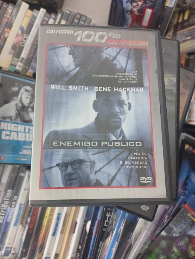 DVD Enemigo Público con Will Smith e Gene Hackman