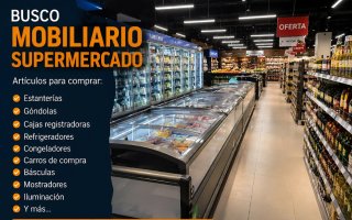 Mobiliario para supermercado