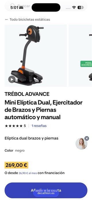 Ejercitador de Brazos y Piernas