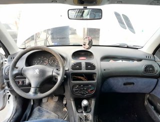 Paragolpes trasero peugeot 206 berlina xt 1164528
