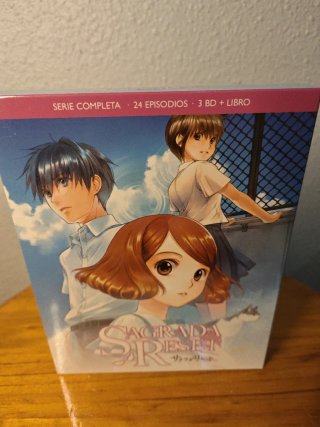 Sagrada Reset Anime Blu-ray + Libro.