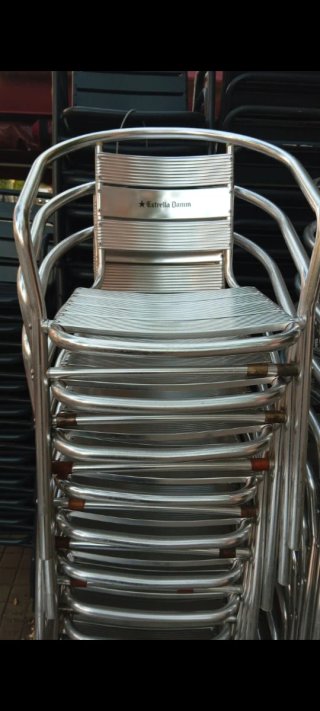Silla Estrella Damm Aluminio