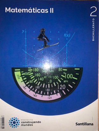 Libro Matemáticas 2 Bachillerato Santillana