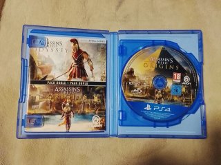 Pack Doble PS4 Assassin's Creed Odyssey + Origins