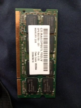 Módulo RAM Qimonda 2GB DDR Portátil PC2-5300