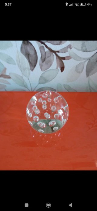 Bola de cristal decorativa