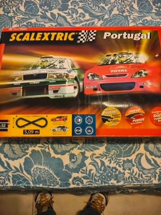 Scalextric Vintage Coches Rally con 2 coches.