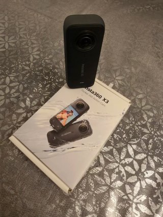 Cámara Insta360 X3 Negra