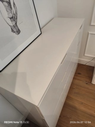 Cómoda Nordli Ikea Blanca