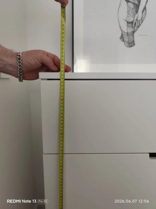 Cómoda Nordli Ikea Blanca