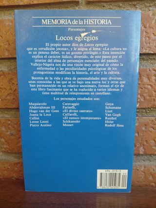 Locos egregios. Juan Antonio  Vallejo-Nágera