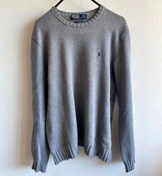 Suéter Polo Ralph Lauren Gris Talla M