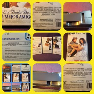 VHS-Pack tres películas JULIA ROBERTS