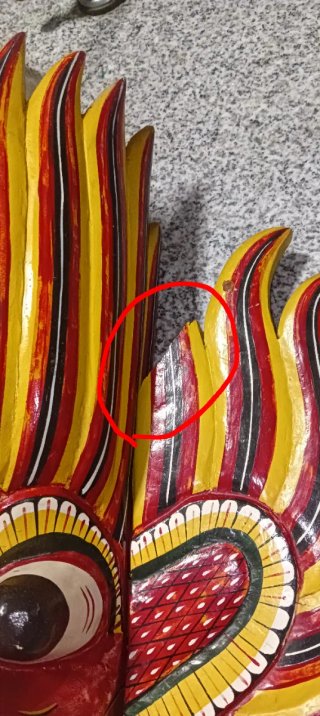 Máscara Tradicional de Sri Lanka