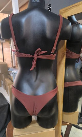 Bikini marrón talla M