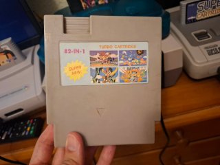 Cartucho 82 en 1 chino para Nintendo NES