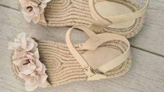 Sandalias Yute Flores