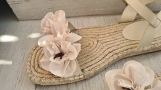 Sandalias Yute Flores
